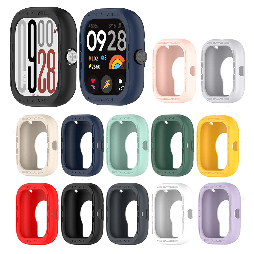 Watch Case Bumper - Zachte siliconen beschermhoes voor Redmi Watch