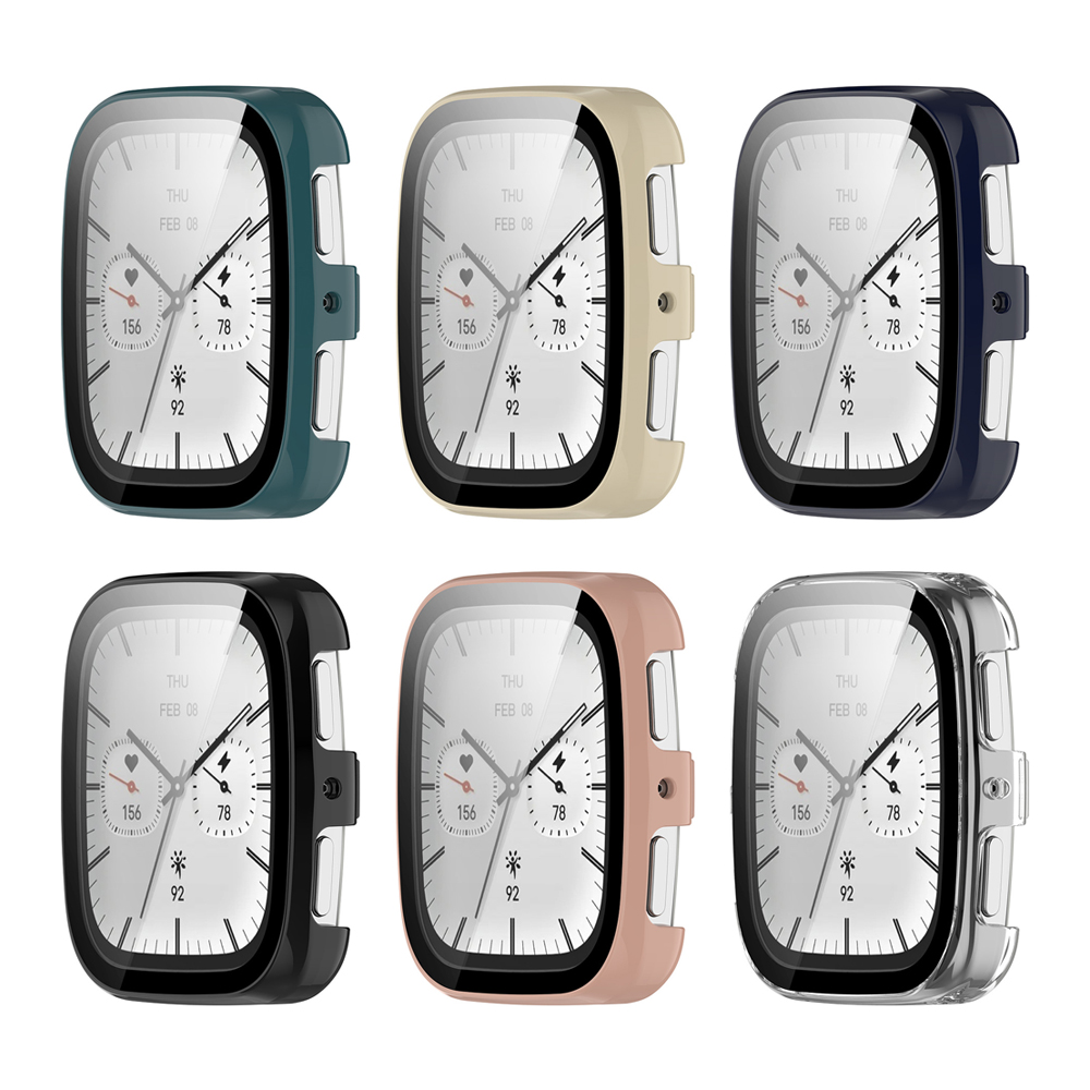Watch Case Bumper - Gehard Glas + Case Voor Amazfit