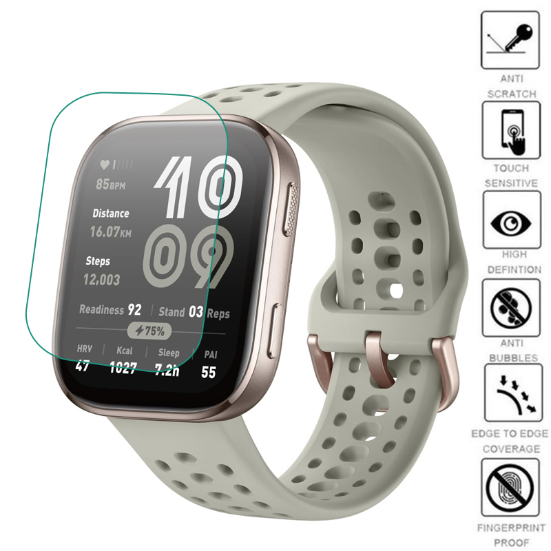 Amazfit Smartwatch Accessories - 5 stks TPU Zachte Smartwatch Clear