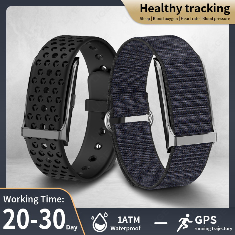 Android Smartwatch Accessories - LUIK Smart Watch Hartslag Bloeddrukmeter Stappenteller