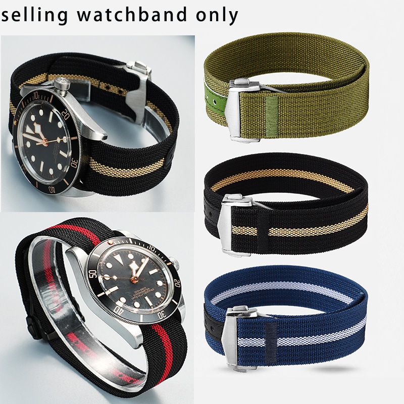 Nylon Nato Strap - Nieuw ontwerp geïntegreerde canvas horlogeband voor