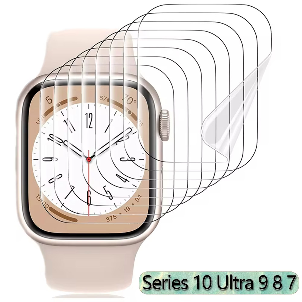 Watch Case Bumper - 2-5 stuks Hydrogel Film Voor Apple