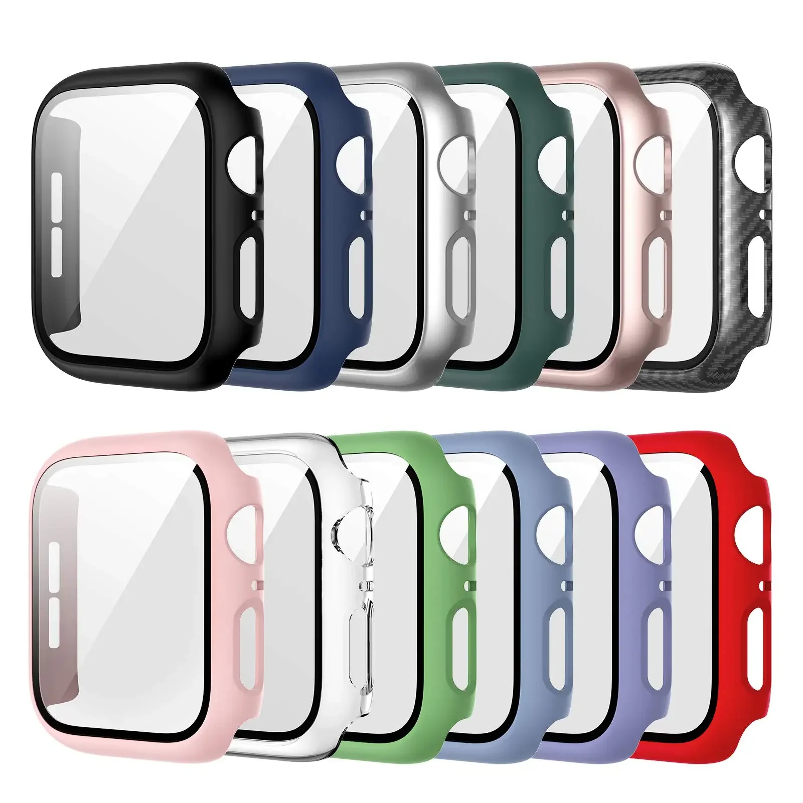 Garmin Smartwatch Accessories - Gehard glas + cover voor Apple