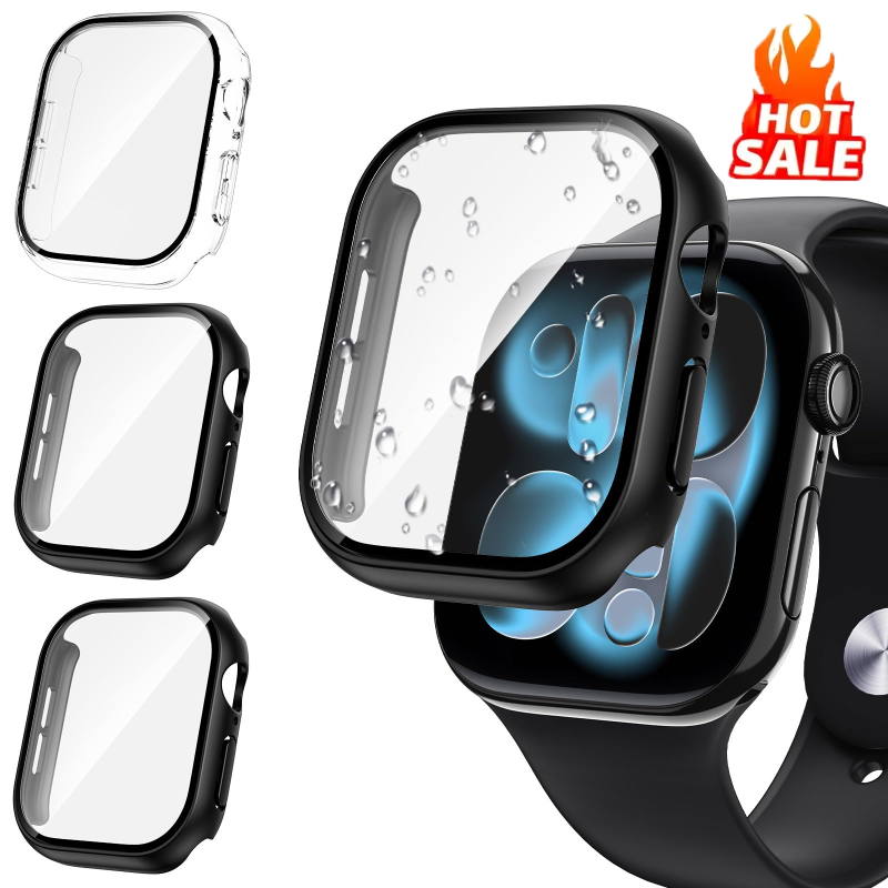 Smartwatch Case - 3 stks Glas + Cover Voor