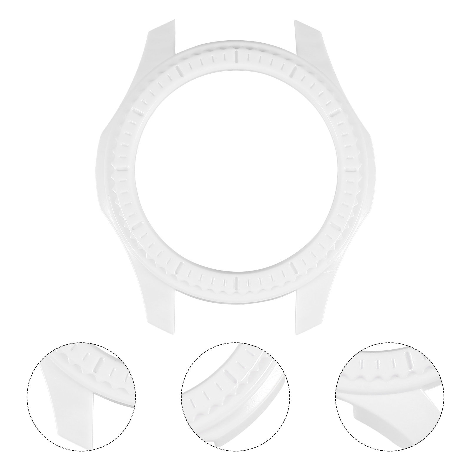 Smartwatch Case - Horlogebeschermhoes Premium PC-materiaal Schokbestendig Valbestendig Smartwatch-beschermhoes