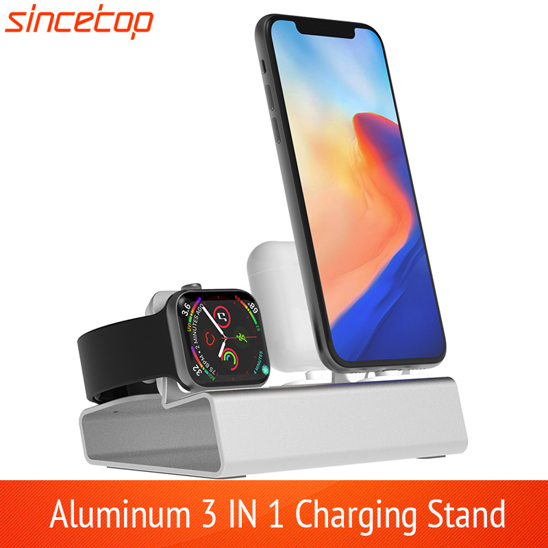 Smartwatch X - Oplaaddock Station Standhouder voor AirPods IPad