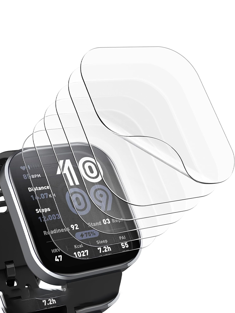 Garmin Smartwatch Accessories - Screenprotector voor Amazfit bip 6-hoes Smartwatch-accessoires