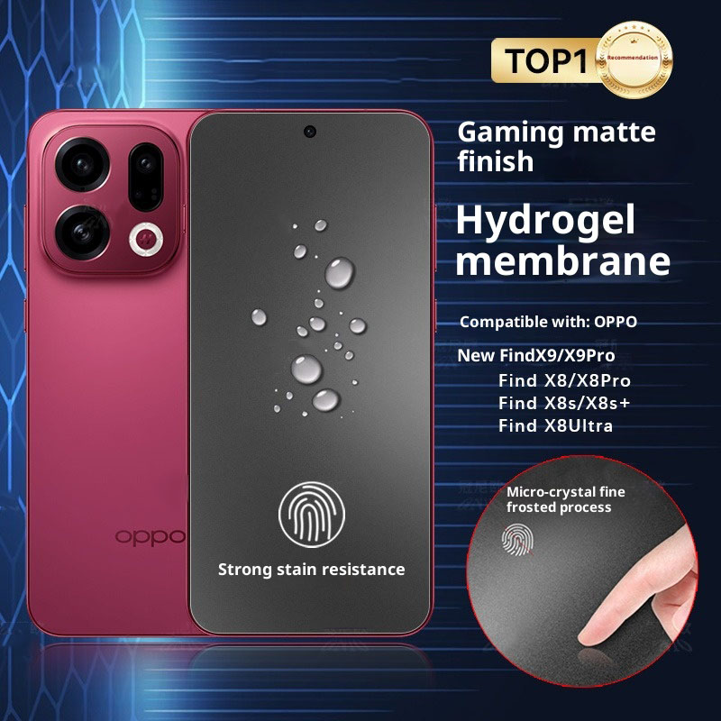 Oppo Find X8 - 3 STKS 3D Gebogen Front Matte