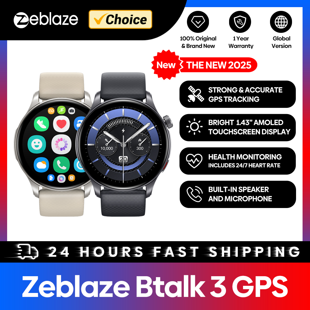Smartwatch Nexus - Nieuwe Zeblaze Btalk 3 GPS Smartwatch