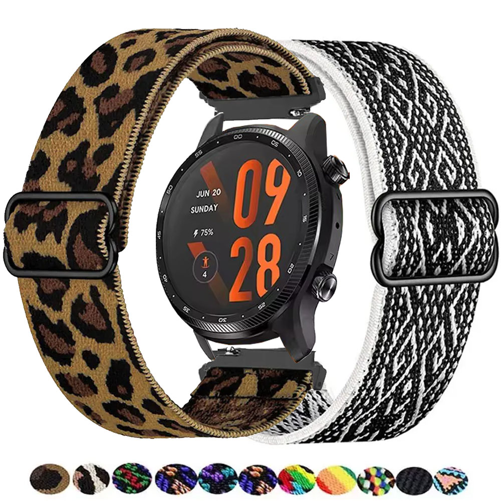 Smartwatch X - 22 mm 20 mm verstelbare elastische