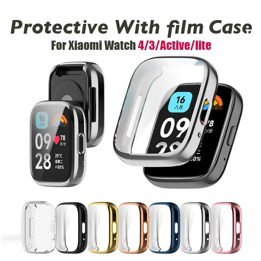 Smartwatch Case - TPU Screen Protector Cover Voor Xiaomi