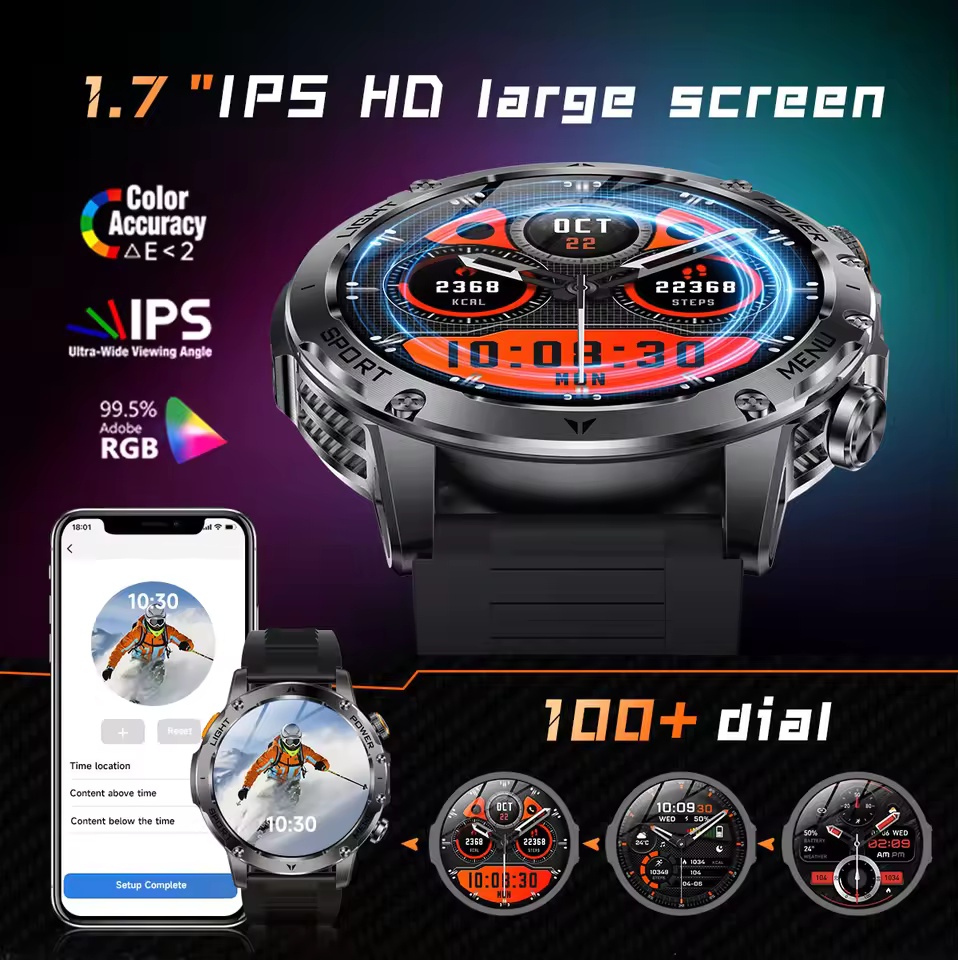 2026 Nieuwe heren GPS Outdoor  - Smartwatch Nexus recensie en prijs