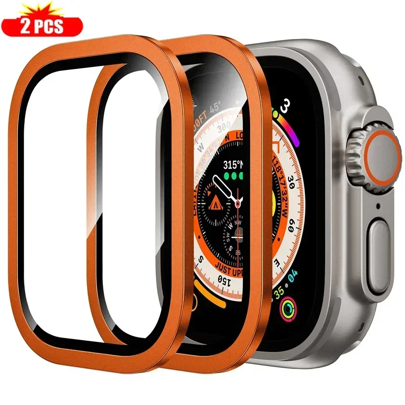 2 STKS Titanium Metalen Frame  - Smartwatch Case recensie en prijs