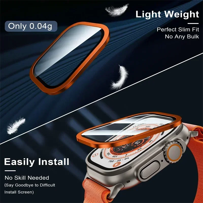 2 STKS Titanium Metalen Frame  - Smartwatch Case recensie en prijs