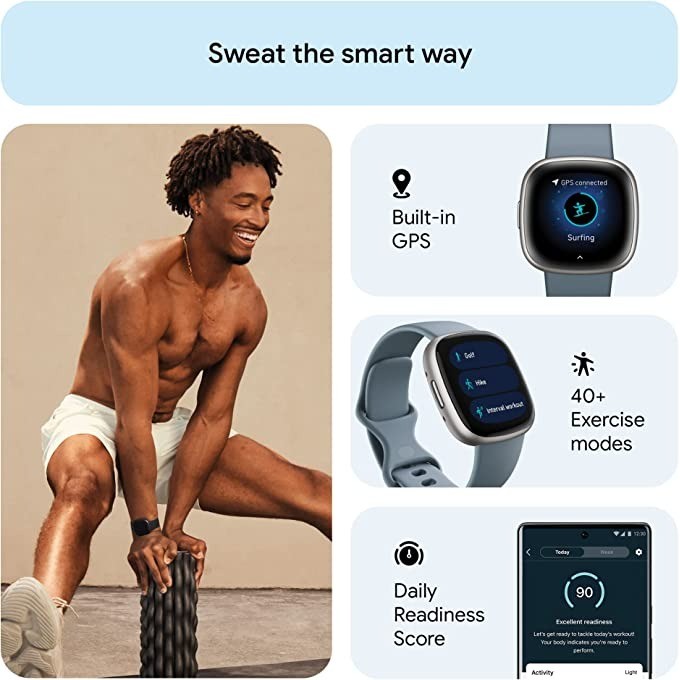 Fitbit Versa 4-smartwatch Inge - Smartwatch Touch recensie en prijs