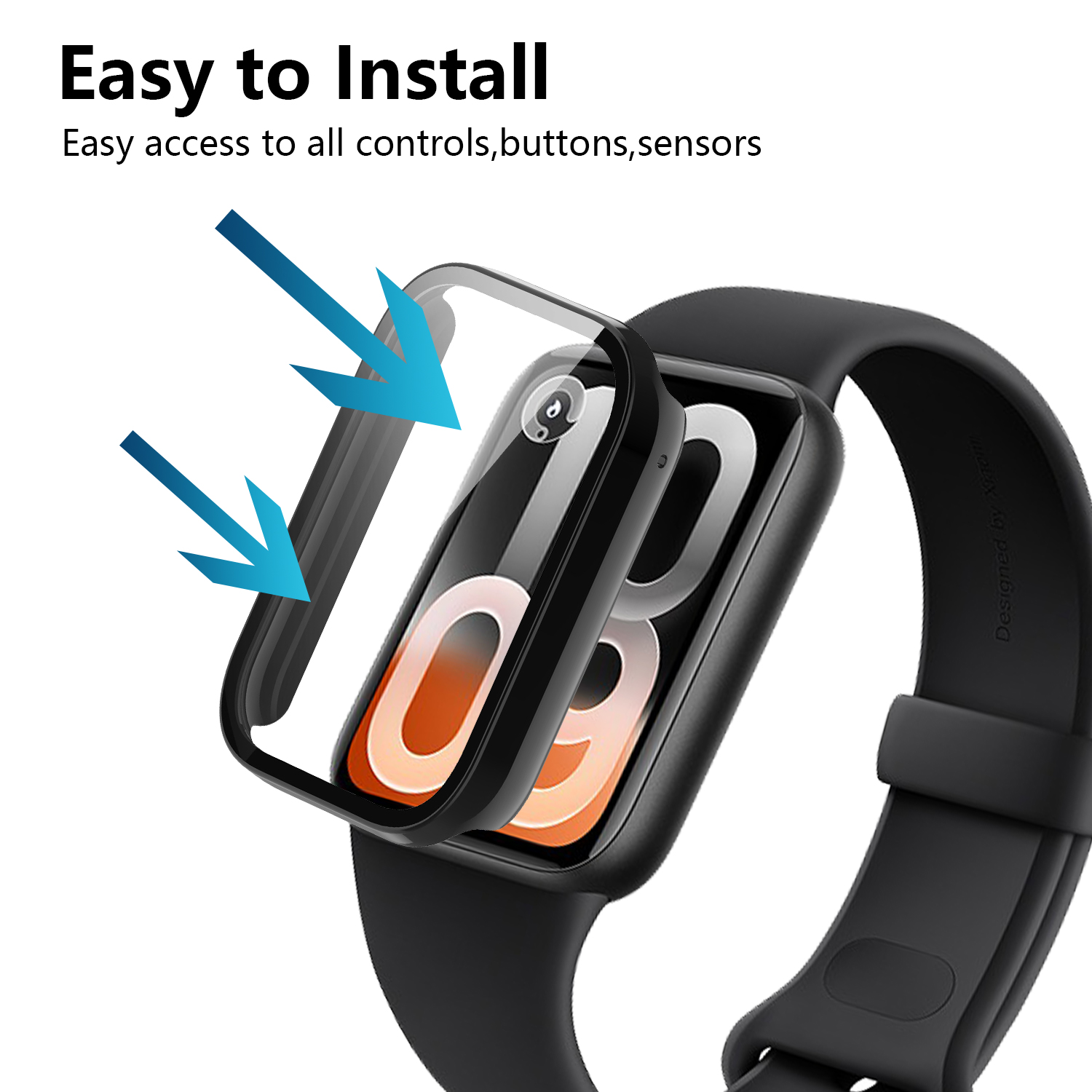 Xiaomi Mi Band 10 Pro hoesje 2 - Watch Case Bumper recensie en prijs