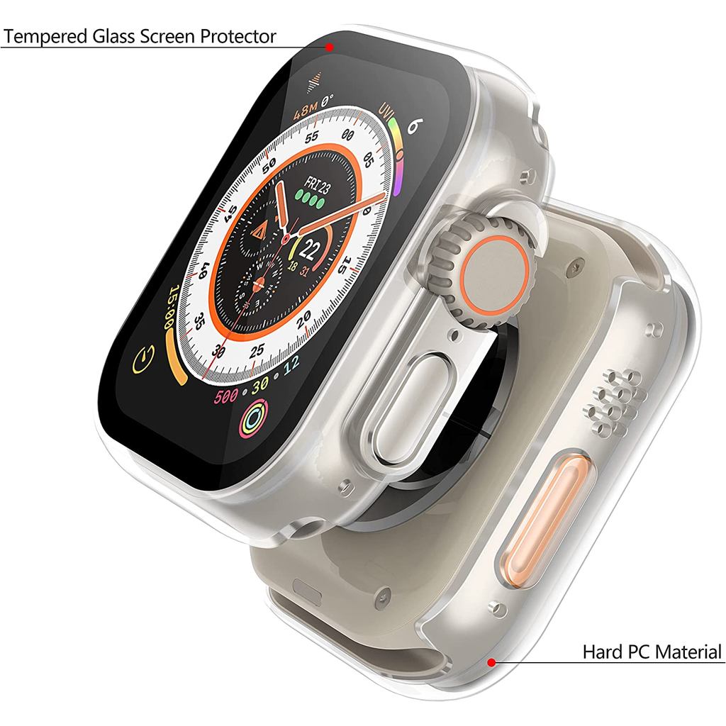 3Pack Gehard Glas + Case PC Bu - Smartwatch Case recensie en prijs