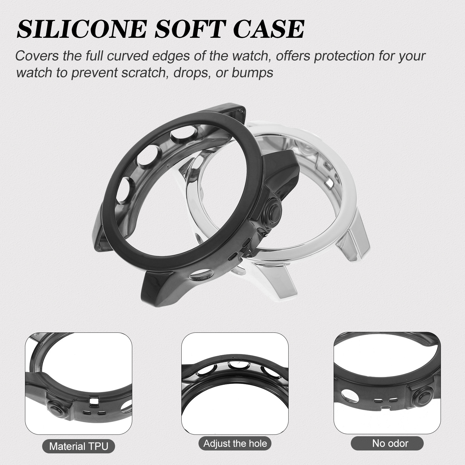 2 stuks Smartwatch beschermhoe - Smartwatch Case recensie en prijs