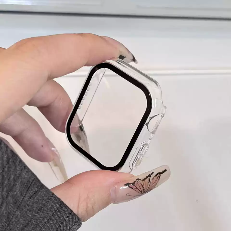 Glas+hoesje voor Apple Watch 4 - Smartwatch Case recensie en prijs