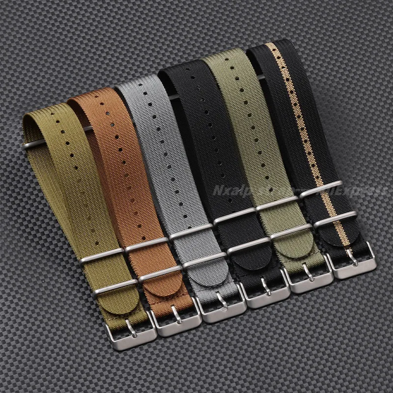 Geribbelde Nylon Horlogeband 1 - Nylon Nato Strap recensie en prijs