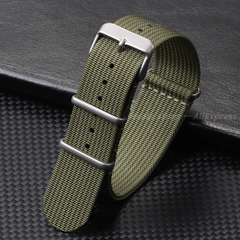 Geribbelde Nylon Horlogeband 1 - Nylon Nato Strap recensie en prijs