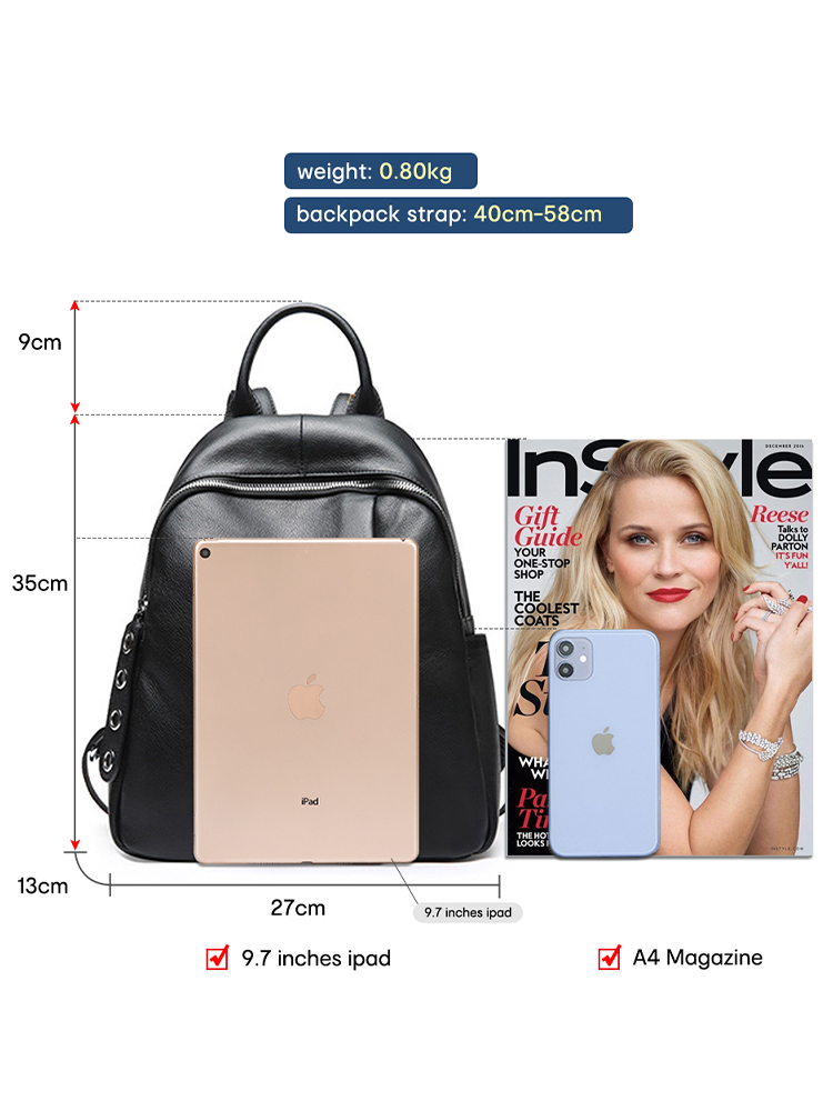 Zency Anti-diefstal Ontwerp Da - Leather Classic Strap recensie en prijs