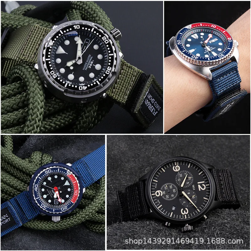 Hot Top Nylon Nato Horlogeband - Nylon Nato Strap recensie en prijs