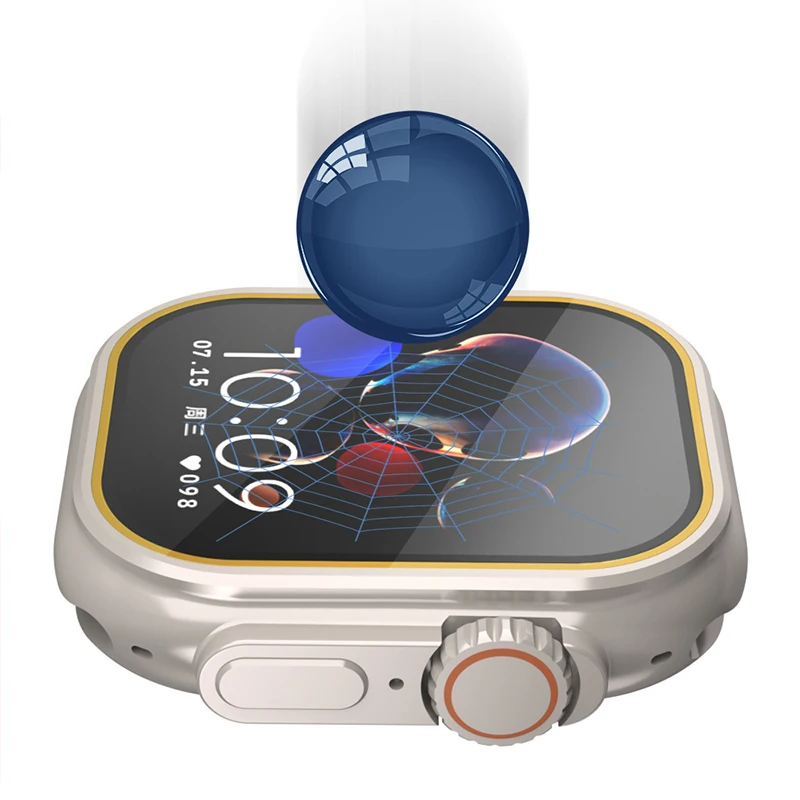 Gehard glasfilm voor Apple Wat - Smartwatch Case recensie en prijs