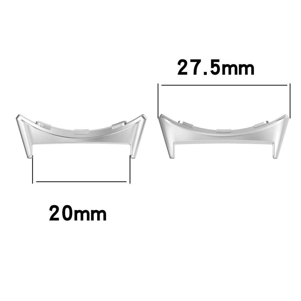 2 Stuks 20Mm Metalen Connector - Watch Band Connector recensie en prijs