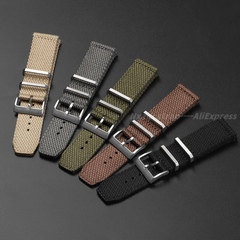 20mm 22mm Nylon Katoenen Horlo - Nylon Nato Strap recensie en prijs