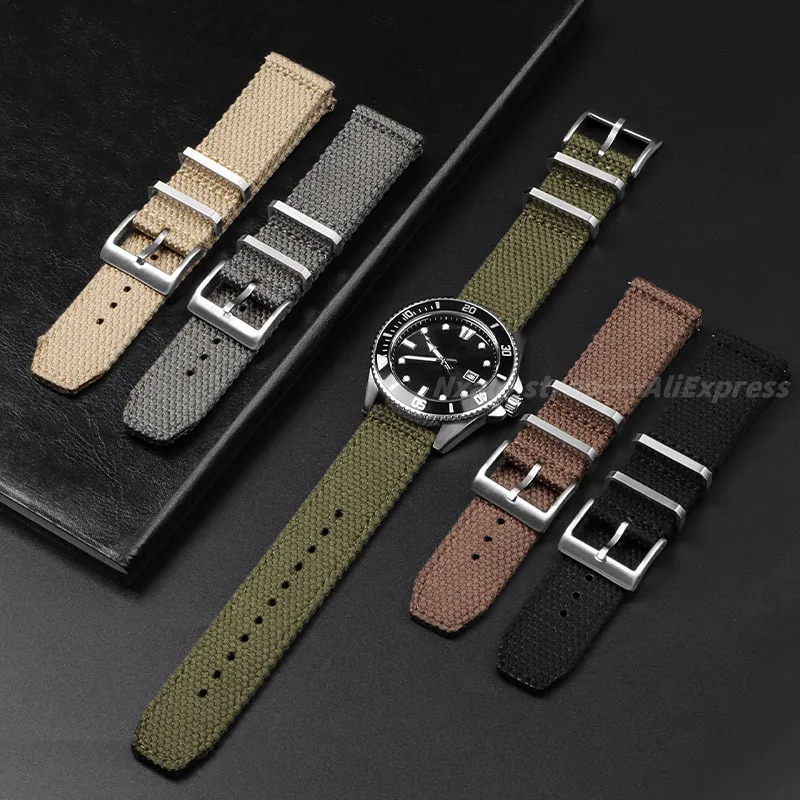 20mm 22mm Nylon Katoenen Horlo - Nylon Nato Strap recensie en prijs