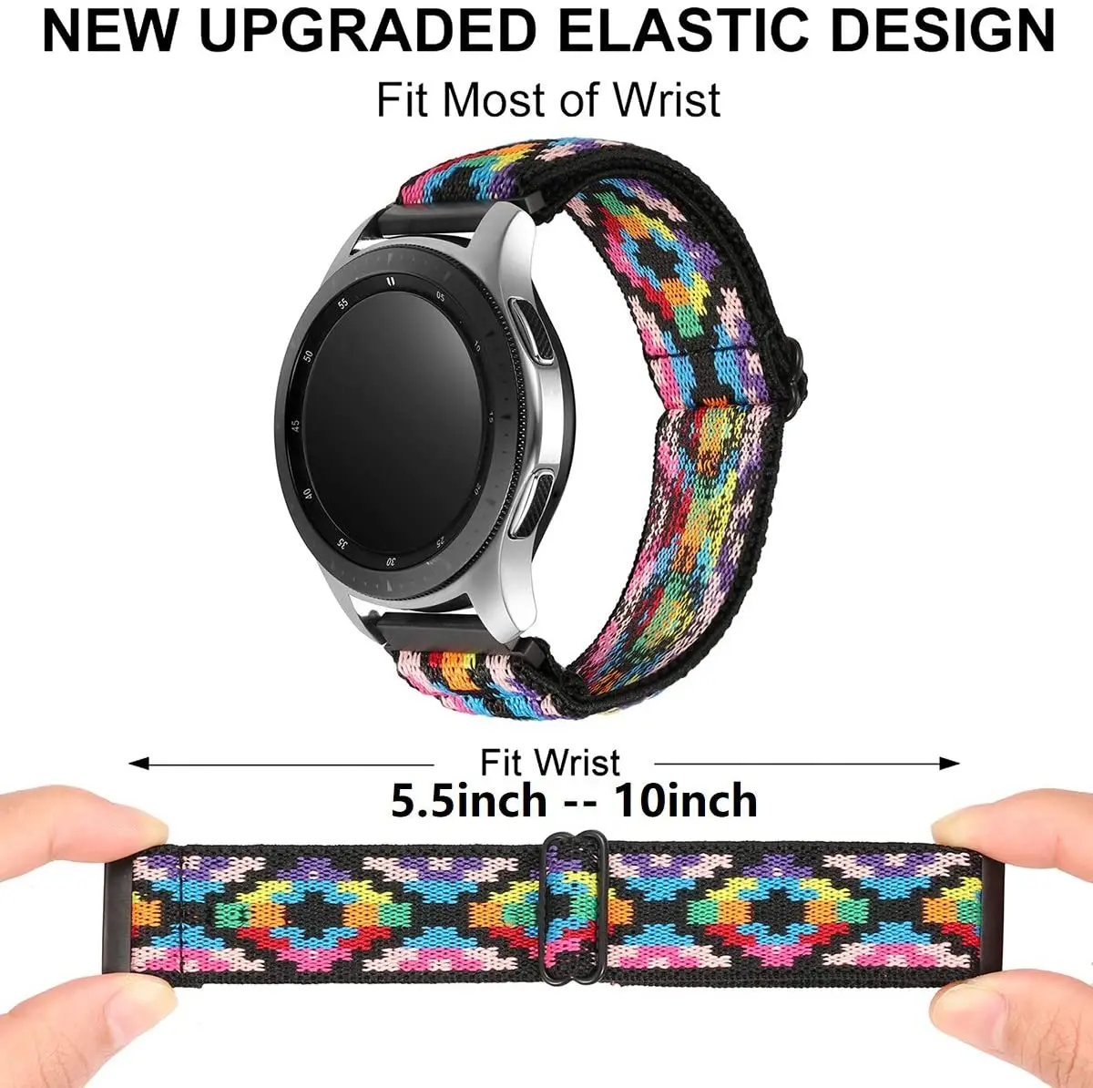 22 mm 20 mm verstelbare elasti - Smartwatch X recensie en prijs