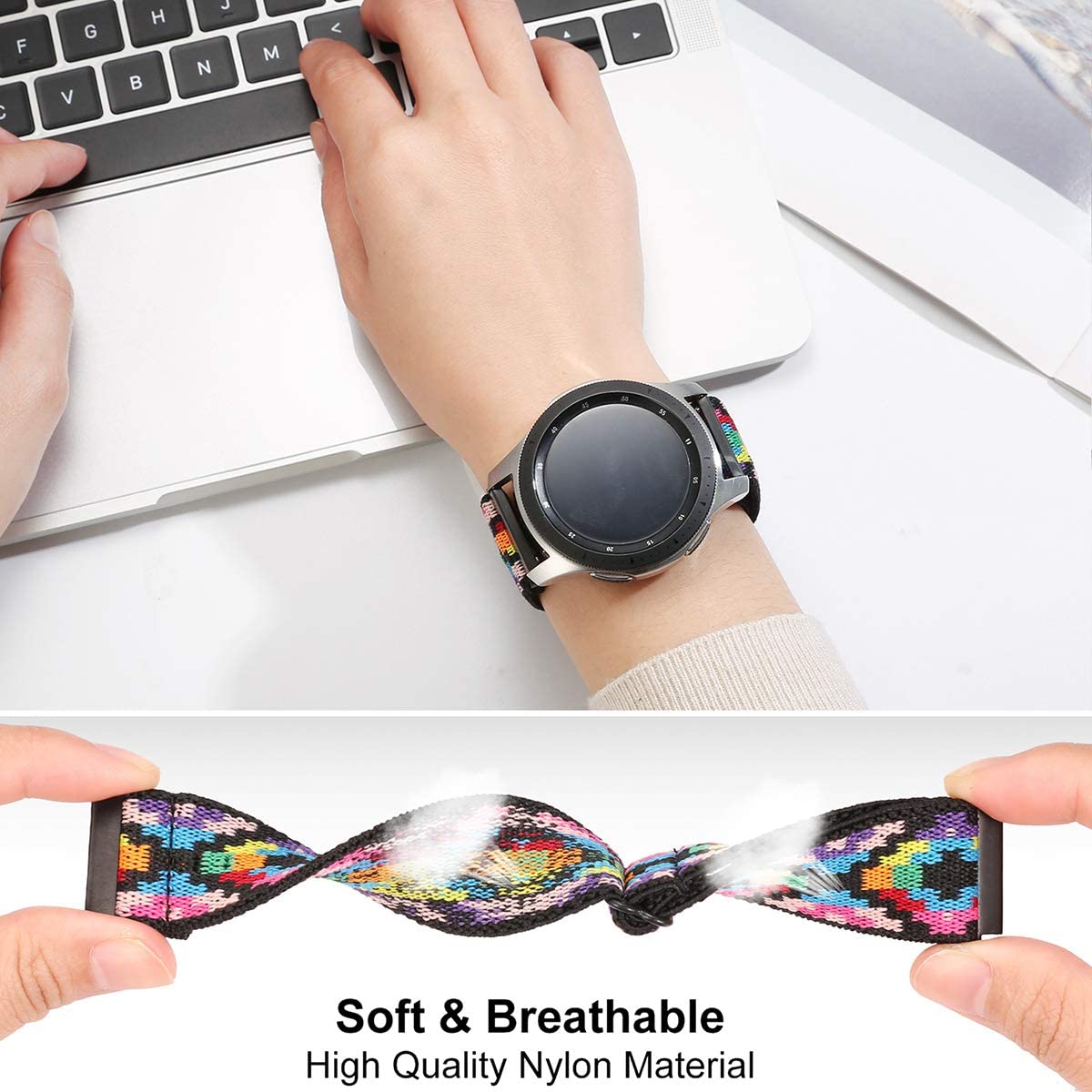 22 mm 20 mm verstelbare elasti - Smartwatch X recensie en prijs