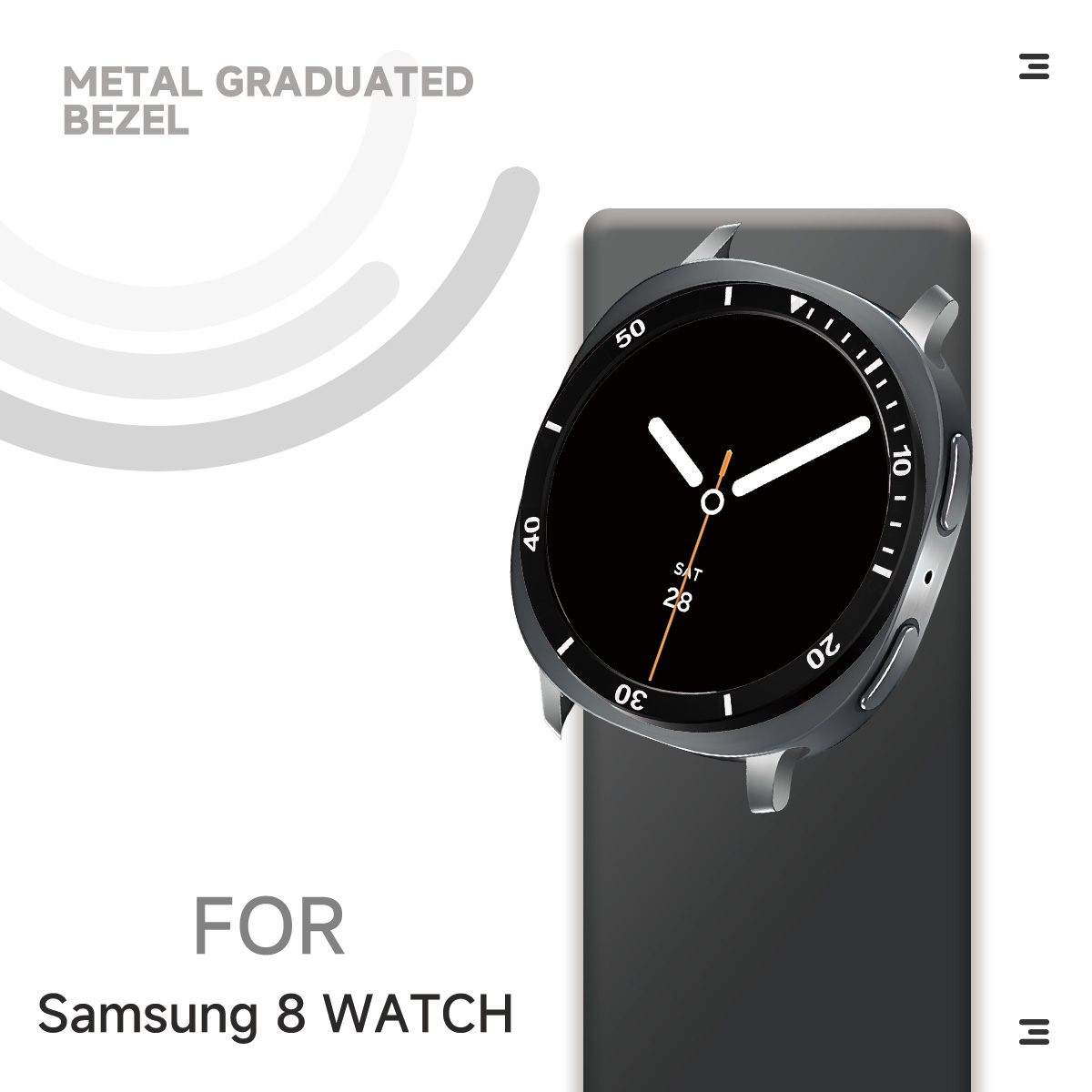 Bezelring voor Samsung Galaxy  - Samsung Smartwatch Accessories recensie en prijs