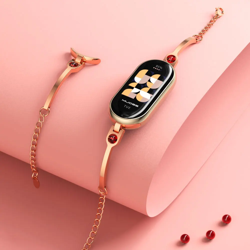 Vervangingsband van roestvrij  - Android Smartwatch Accessories recensie en prijs